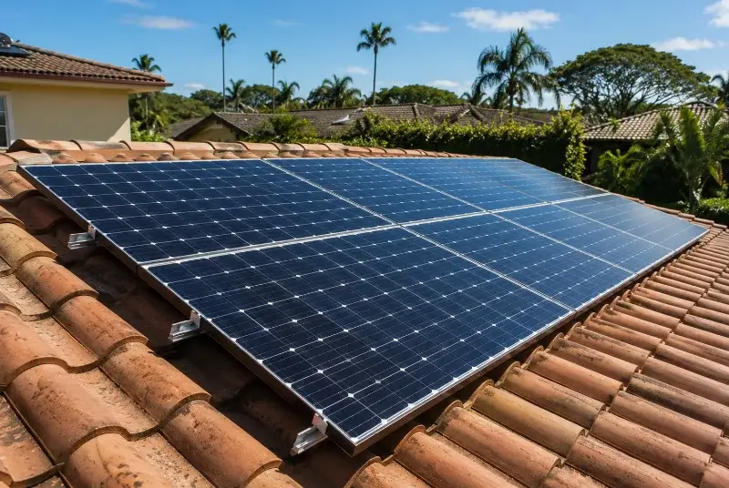 Installation de panneaux solaires à Chermignac